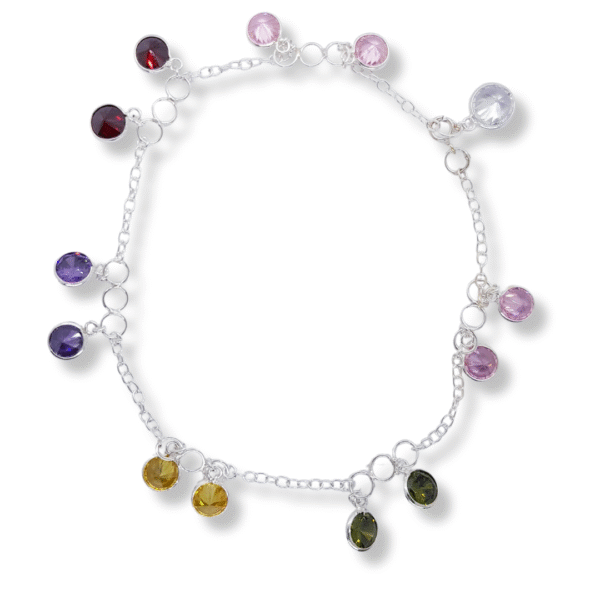 Tobillera Circon