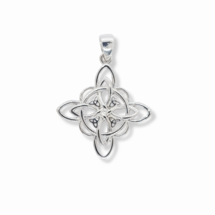 colgante nudo de bruja