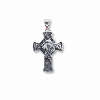 Colgante Cruz Leon