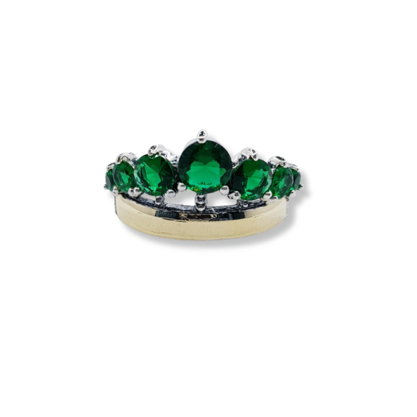 Anillo plata oro