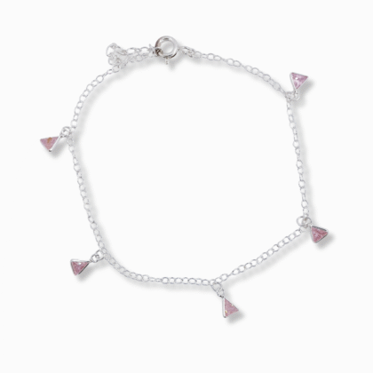 Pulsera fina circon