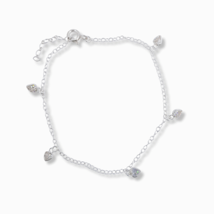 Pulsera fina circon