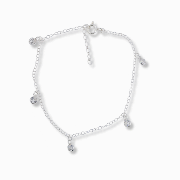 Pulsera fina circon