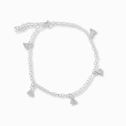 Pulsera fina circon