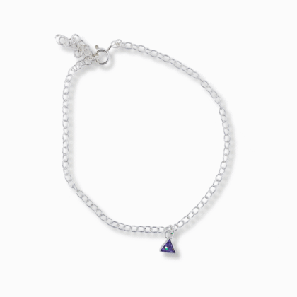 Pulsera fina circon