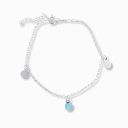 Pulsera plata fina