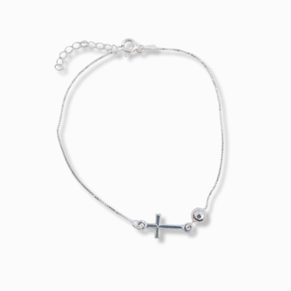 Pulsera plata fina