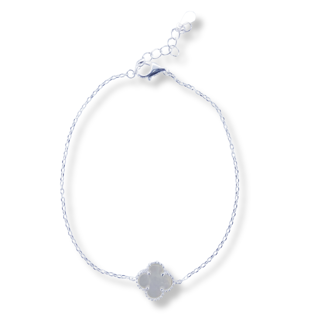 Pulsera trebol nacar