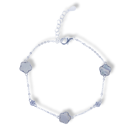 Pulsera flor nacar
