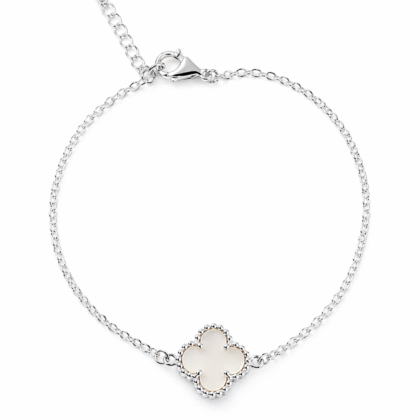 Pulsera trebol nacar