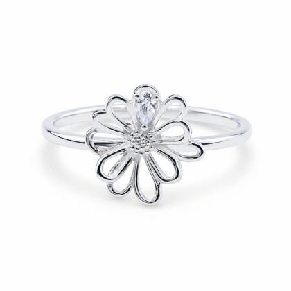 Anillo flor