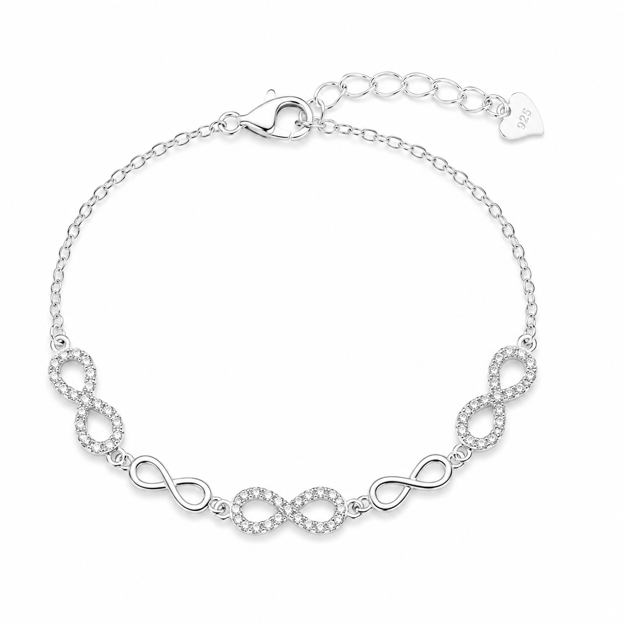 Pulsera Circón Infinito