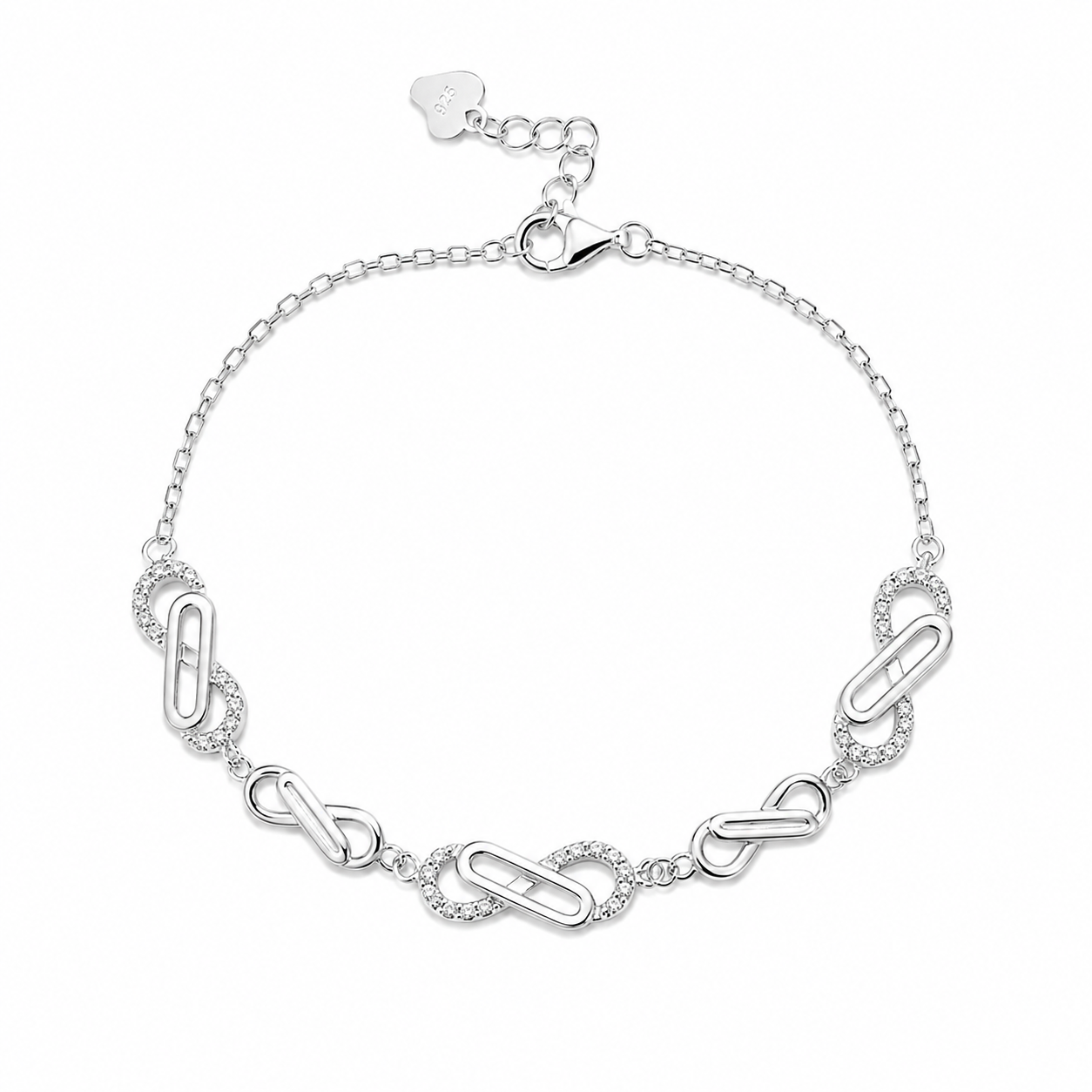 Pulsera Circón Infinito