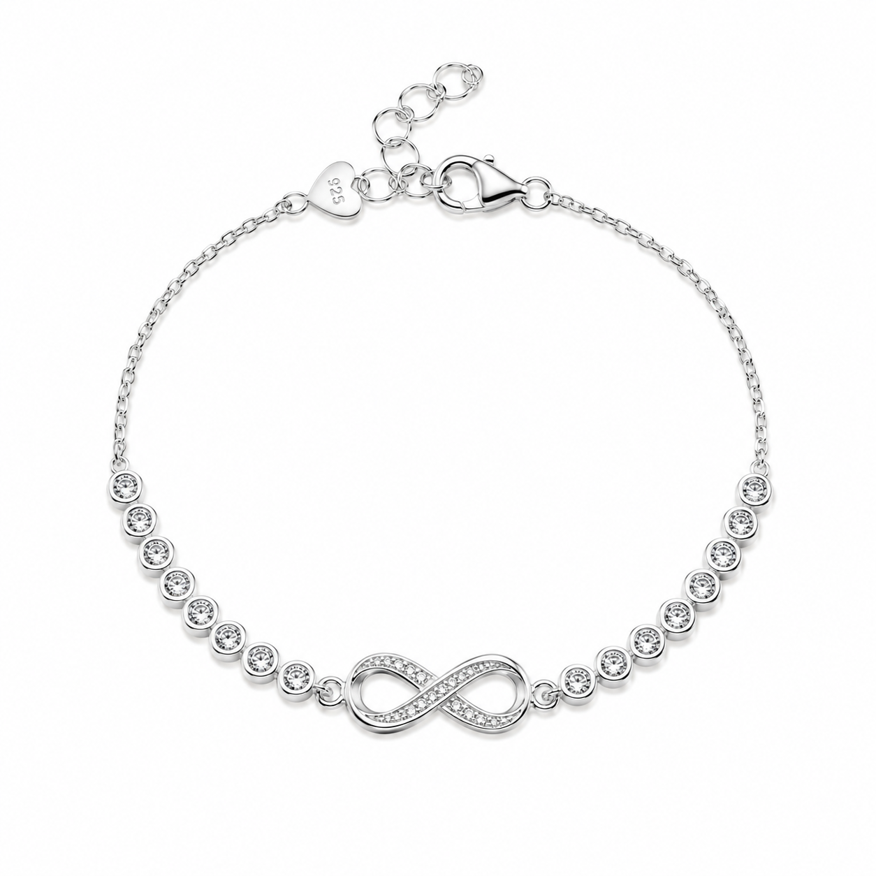Pulsera Circón Infinito