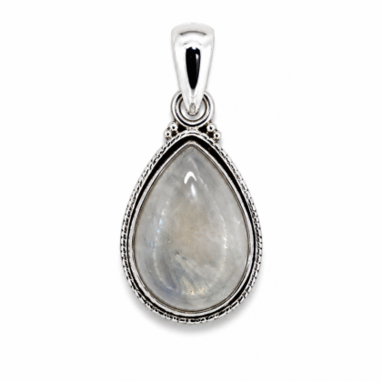 Colgante Piedra Natural Gota Simple
