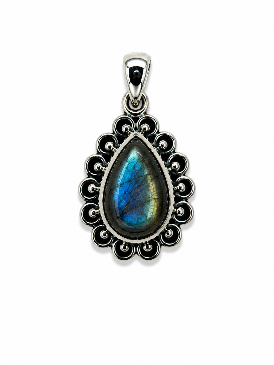 Colgante Piedra Natural Gota