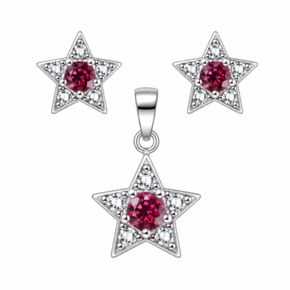 Conjunto Swarovski Estrella