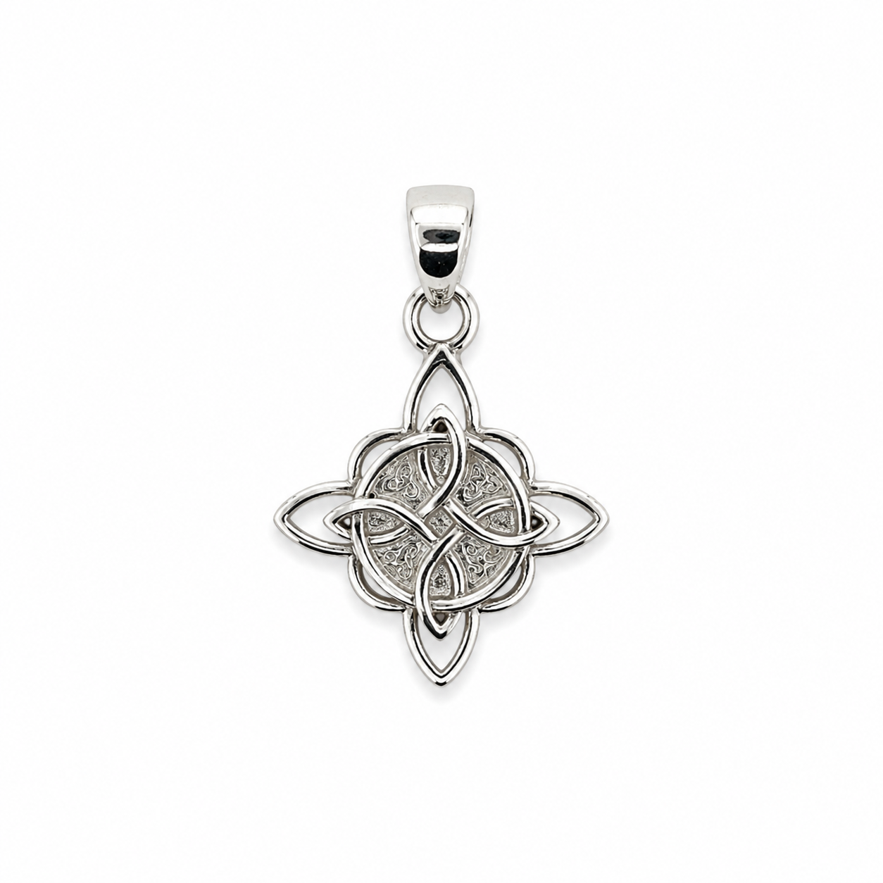 Colgante Plata Nudo de Bruja