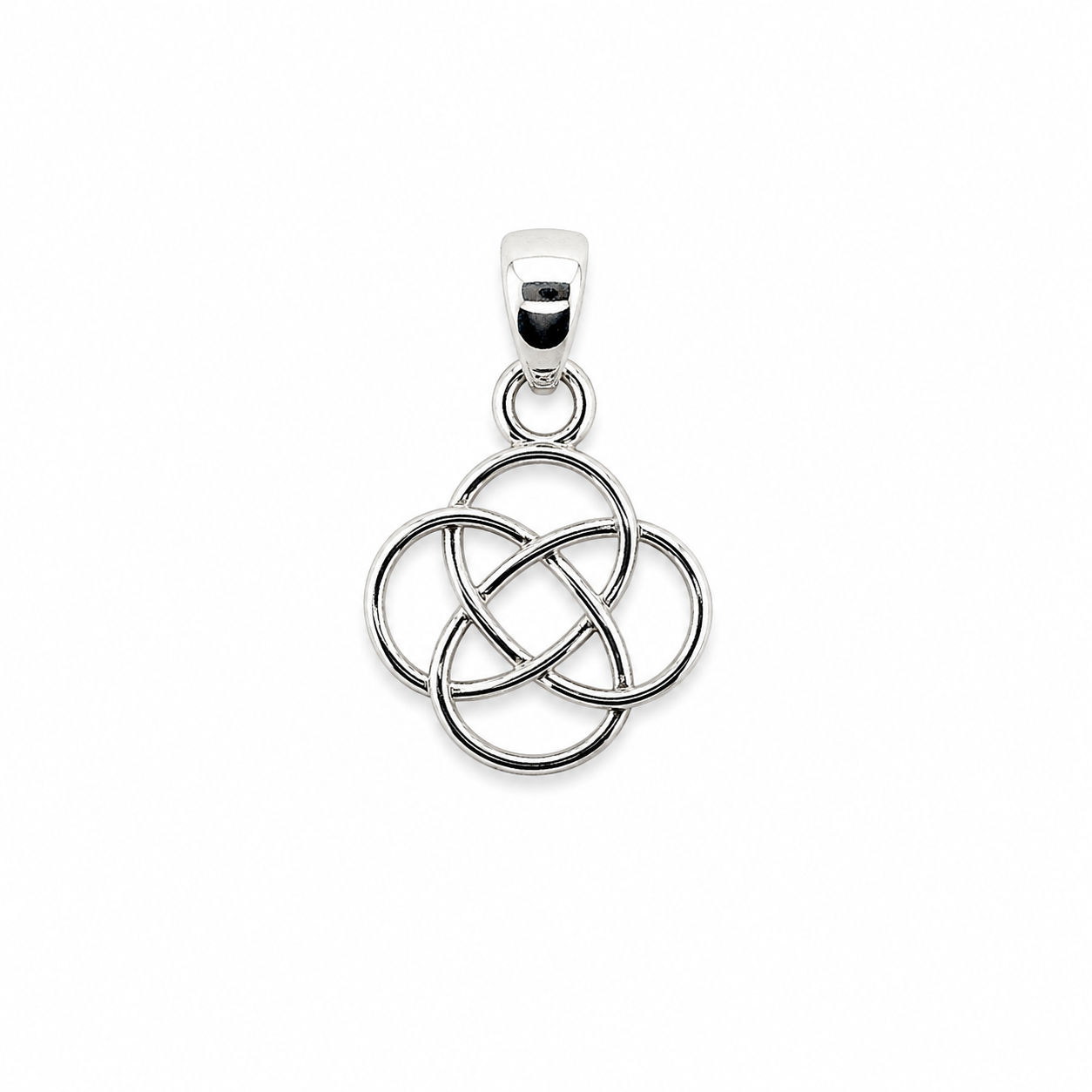Colgante Plata Nudo sin Fin