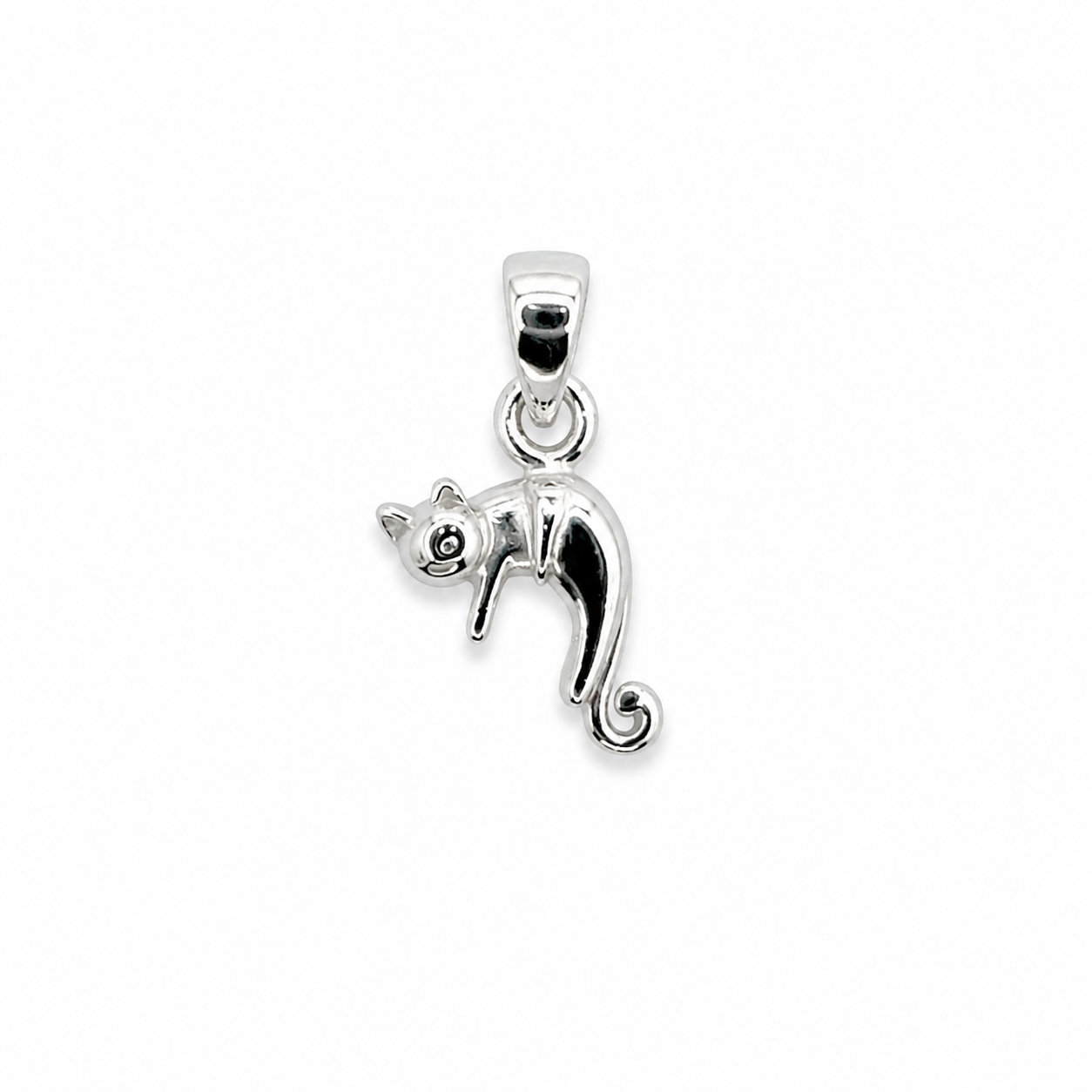 Colgante Plata Gato