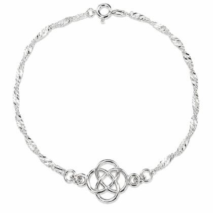Pulsera Singapur Nudo de Bruja