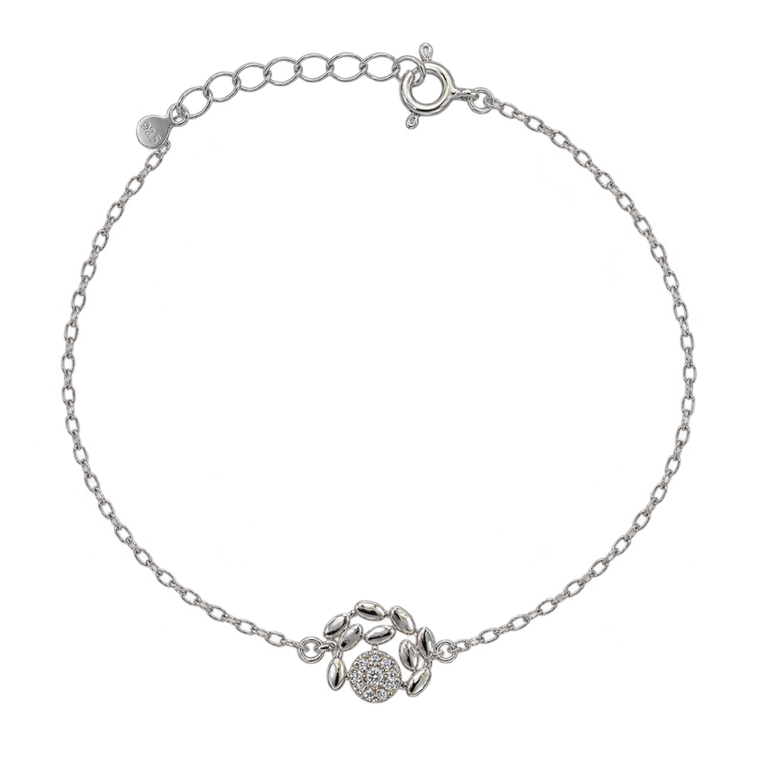 Pulsera Fina Circón Ramita