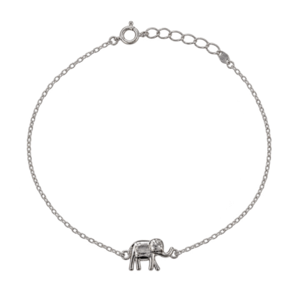 Pulsera Fina Circón Elefante