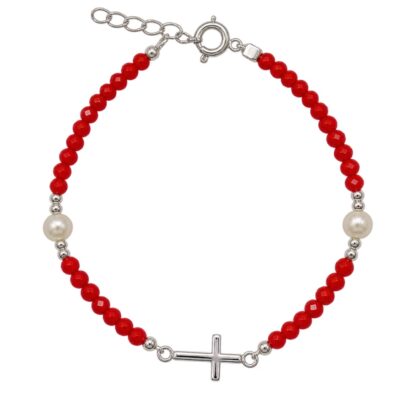 Pulsera Cristal Cruz