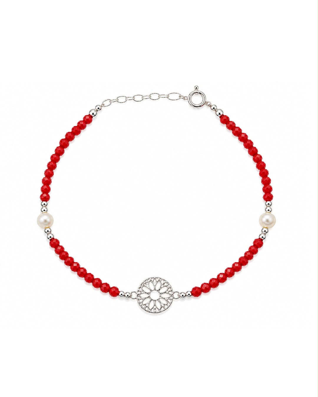 Pulsera Cristal Flor