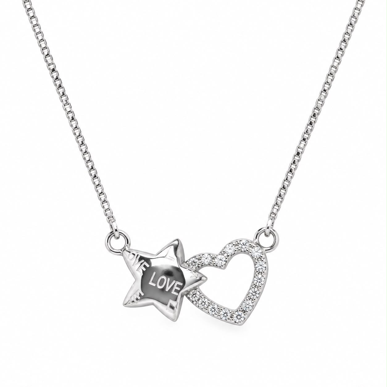 Collar Corazón Love